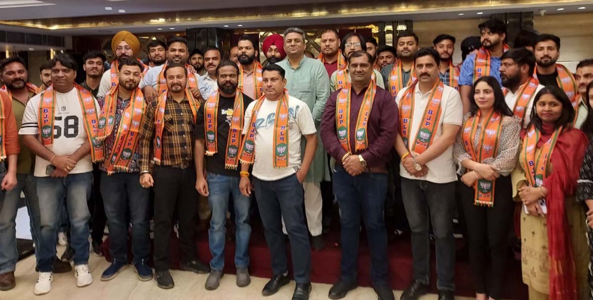 Social worker and builder Bharat Chandra joins BJP